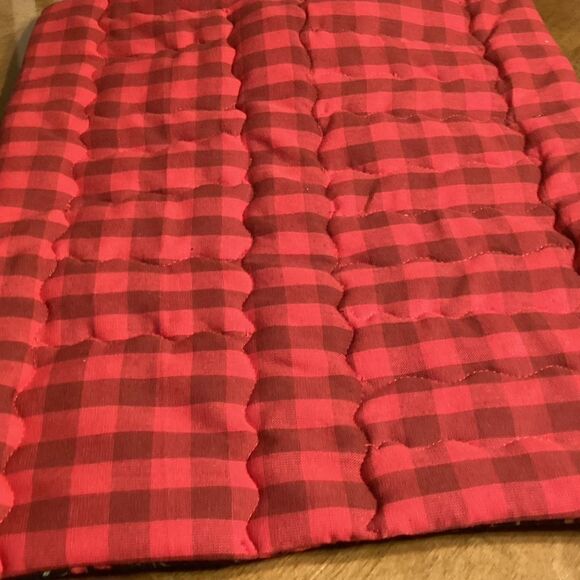 NWOT. Hand Crafted Quilted Toy Animal/Dolly Quilt - Picture 6 of 9